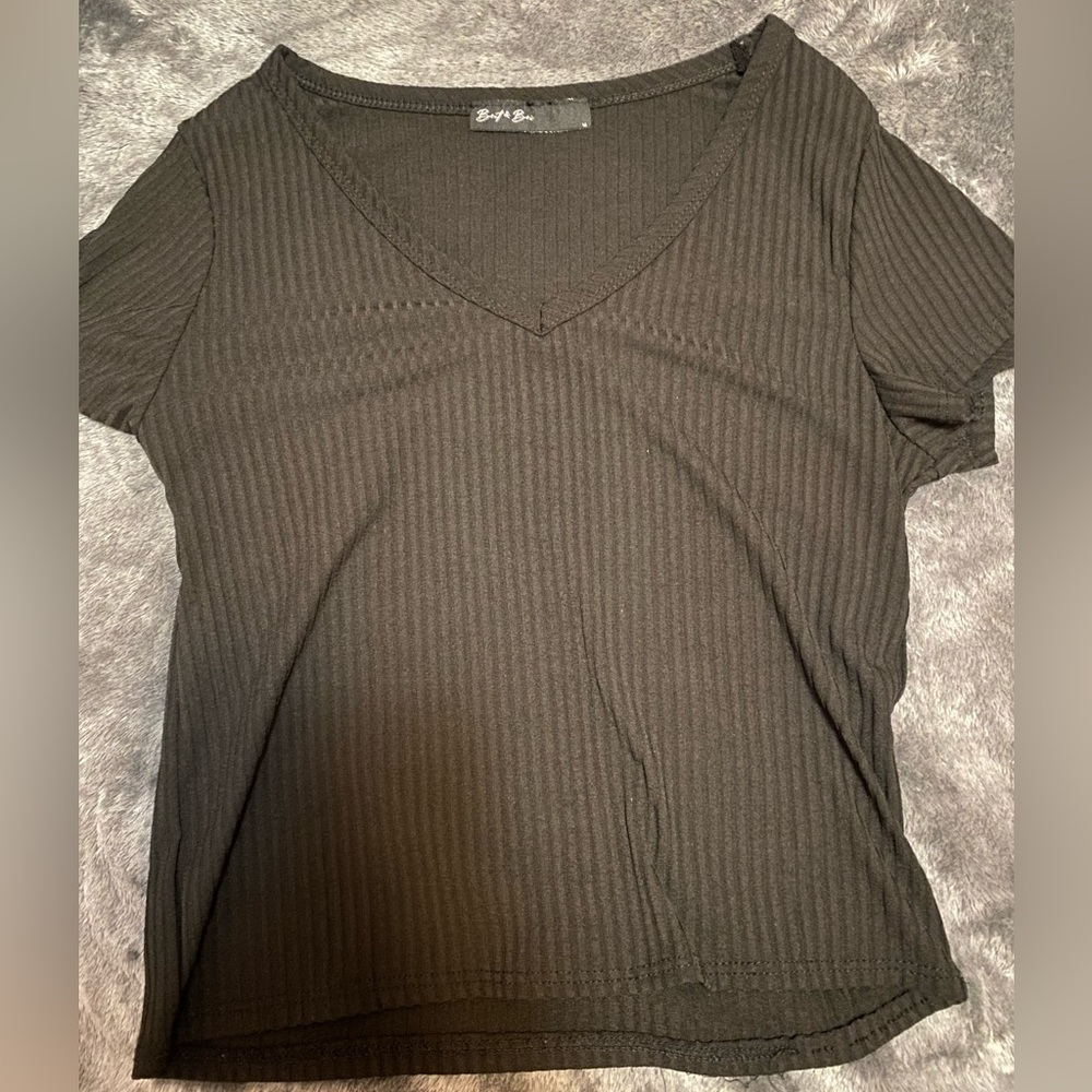 Brit & Bri V Neck Top